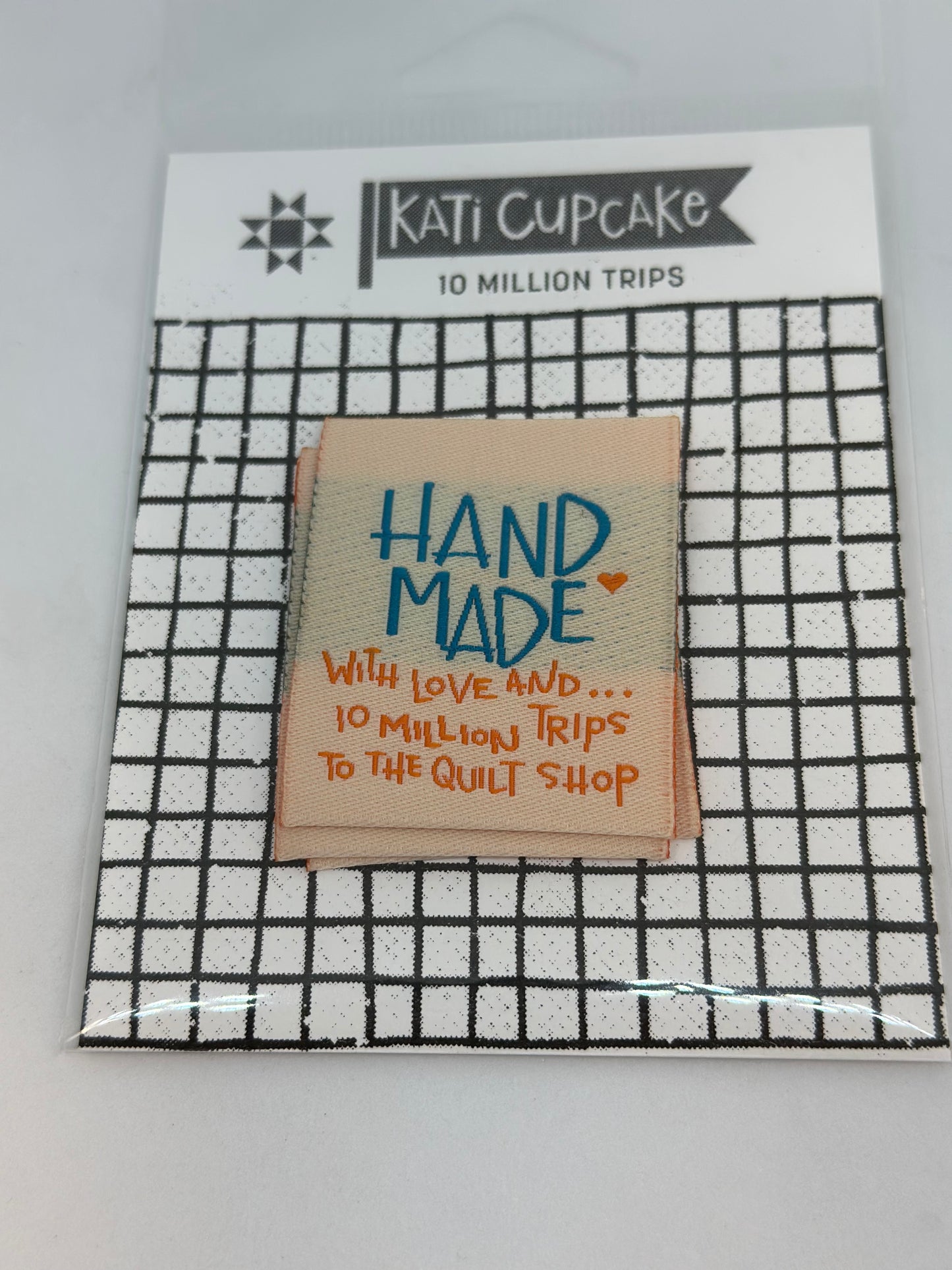 Kati Cupcake 10 Million Trips Sew In Labels