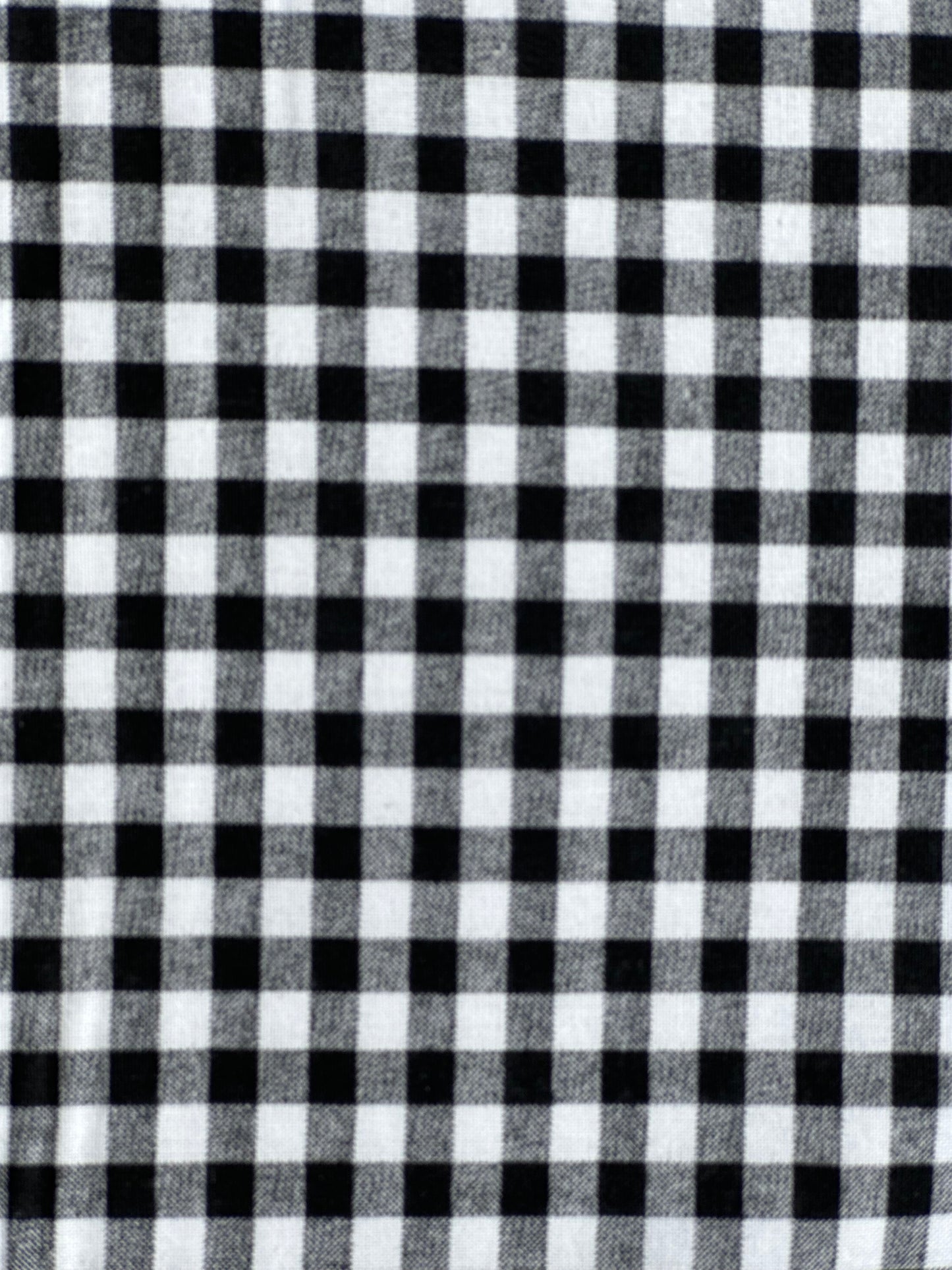 Large Check- Black