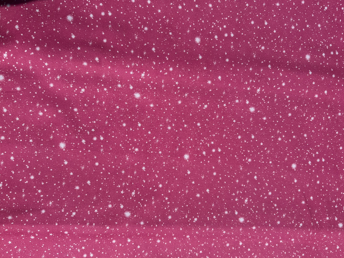Stars and Snowflakes in Pink Christmas Village 53907-5 By Whistler Studios