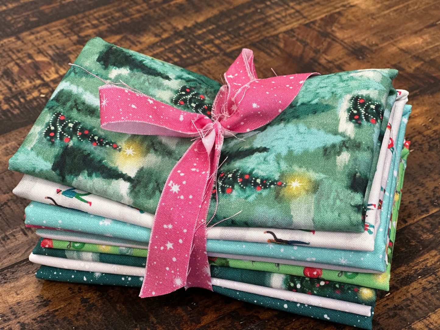 Christmas Village Fat Quarter Bundle by Whistler Studios for Windham Fabrics