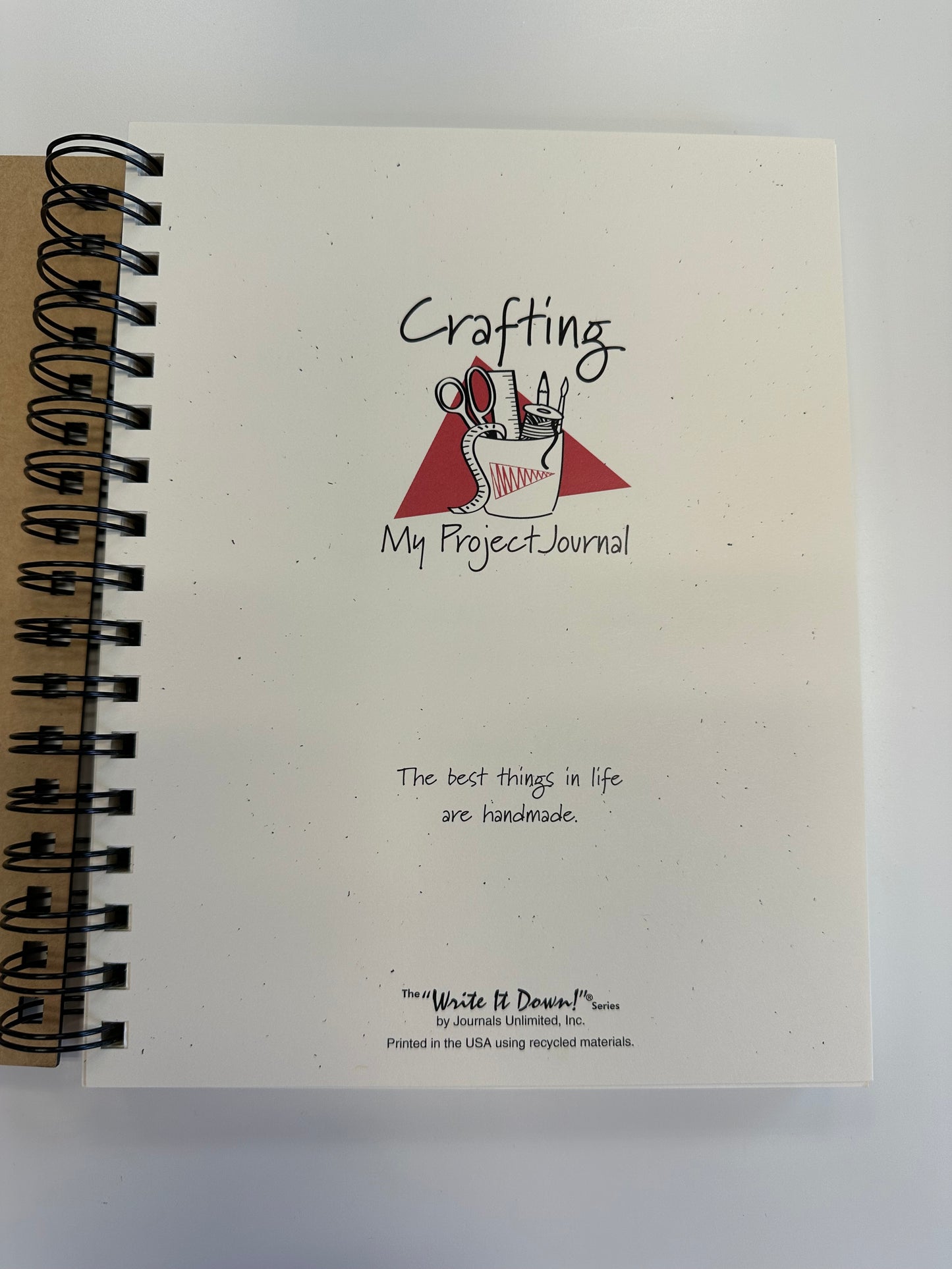 Write It Down Crafting Journal
