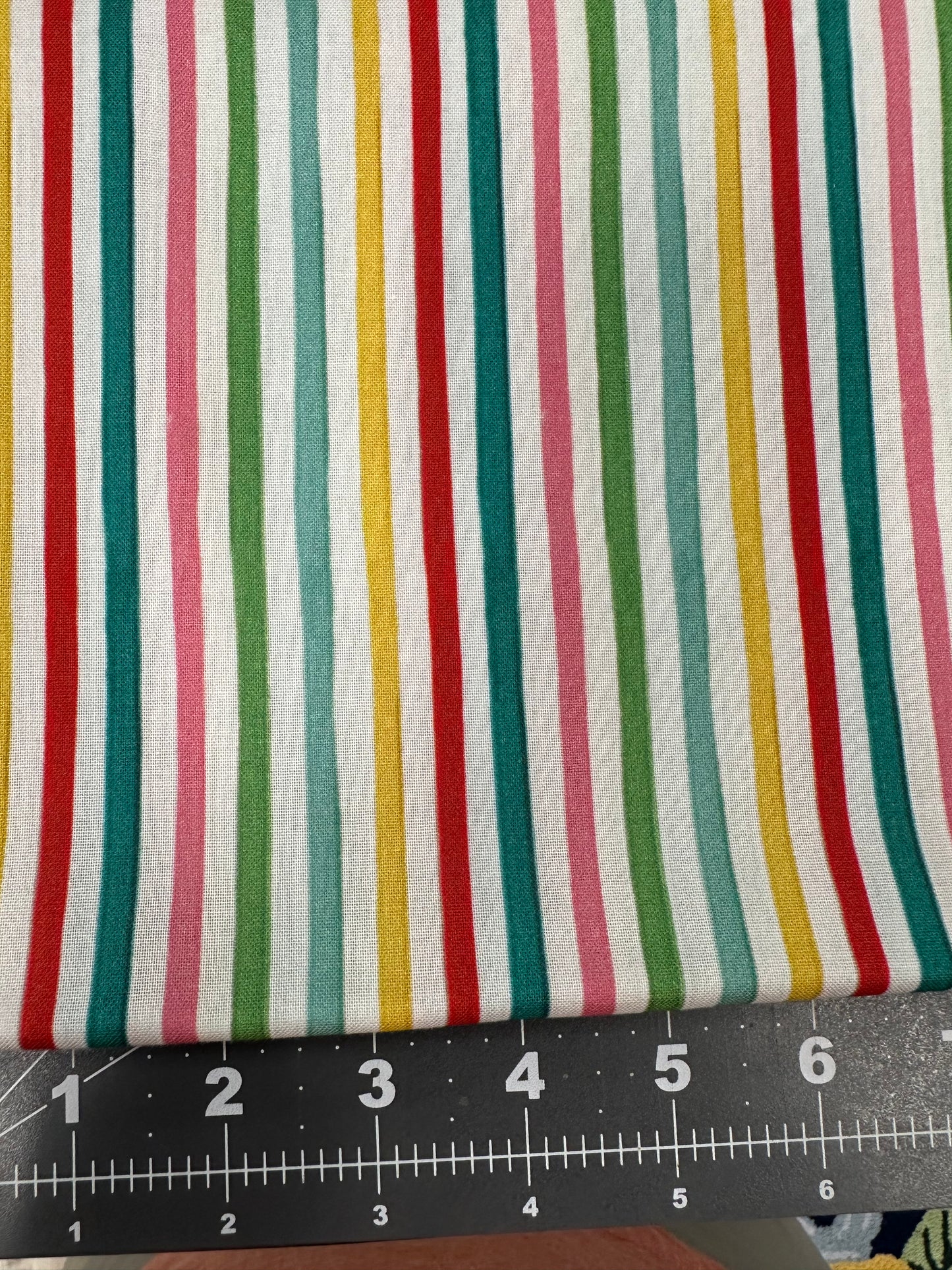 Christmas Village Festive Stripe by Whistler Studios 53909-8