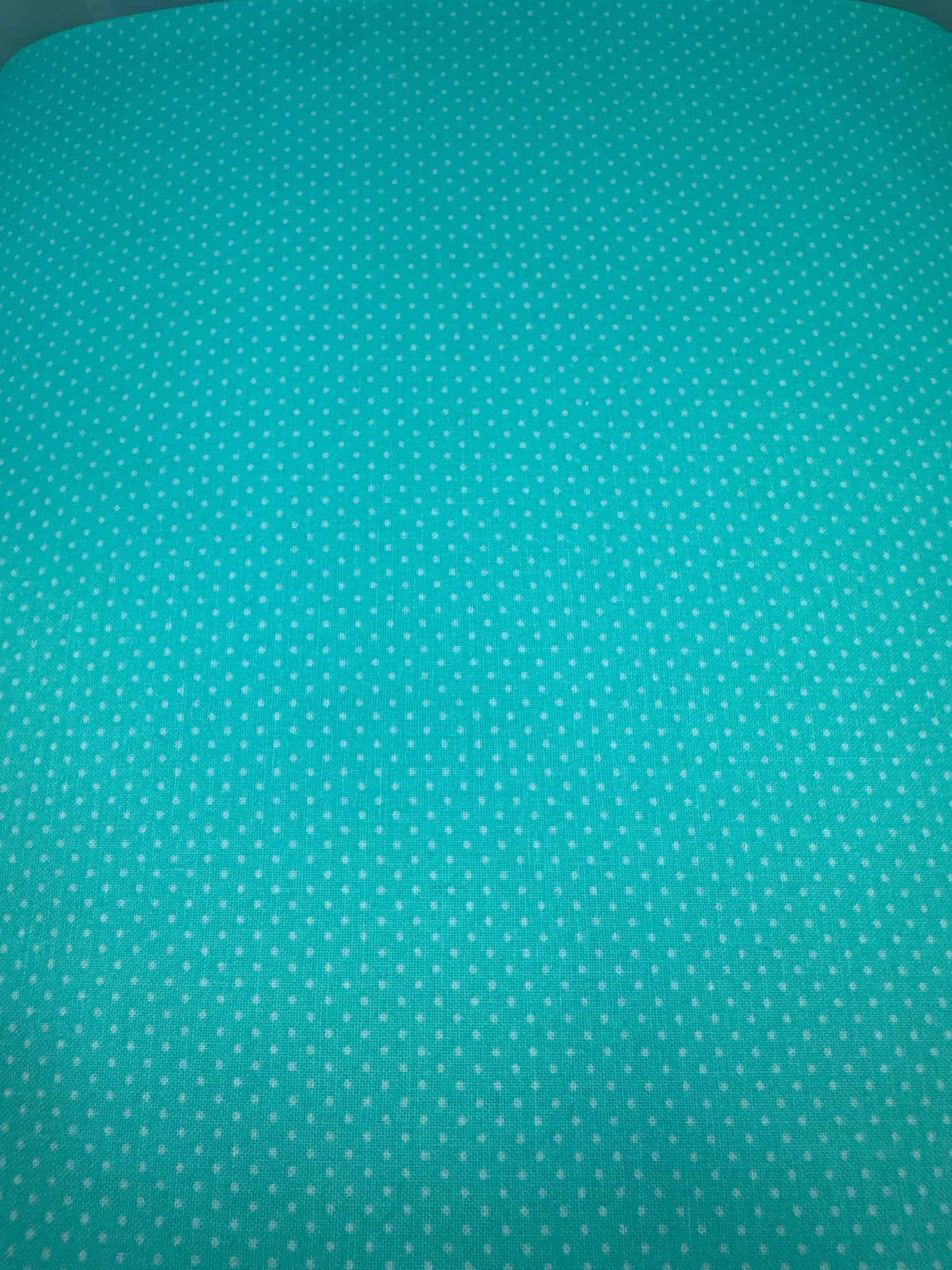 Micro Dots 20707 White Dots on Wash Turquoise
