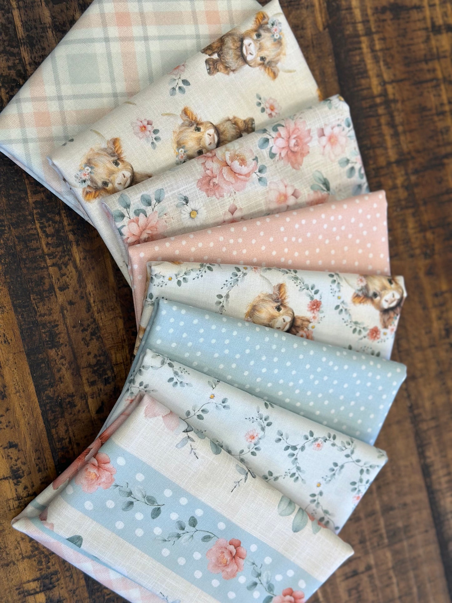 Till The Cows Come Home Fabric Fat Quarter Bundle