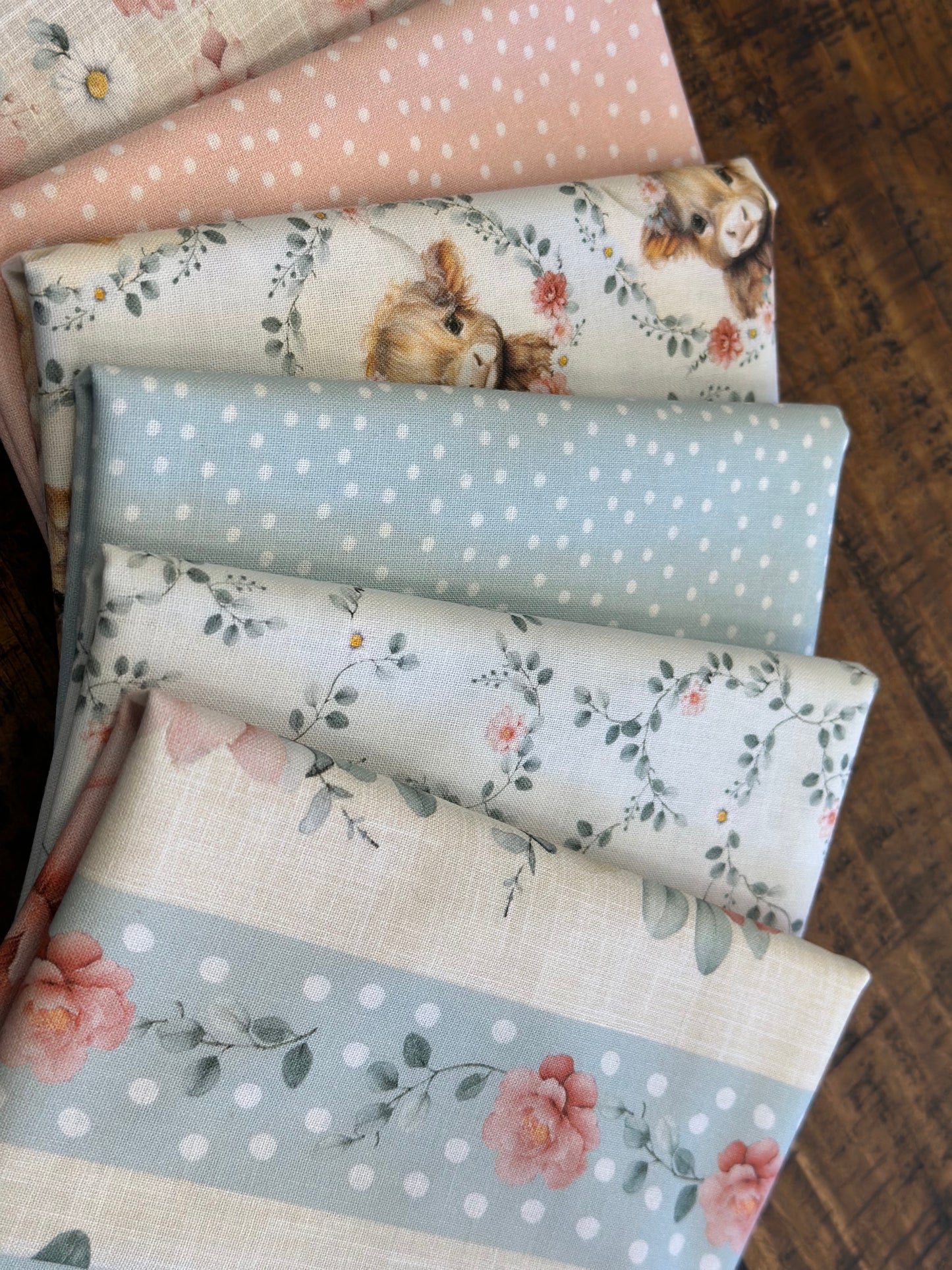 Till The Cows Come Home Fabric Fat Quarter Bundle