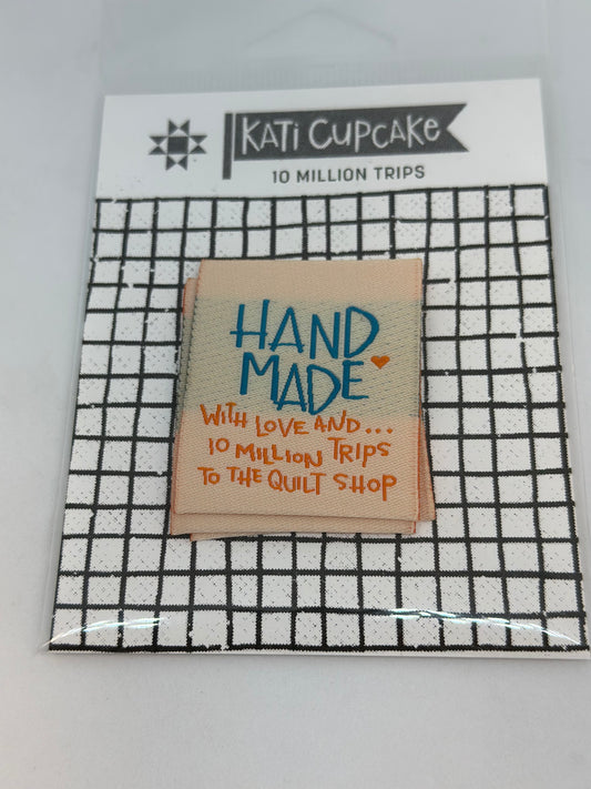 Kati Cupcake 10 Million Trips Sew In Labels