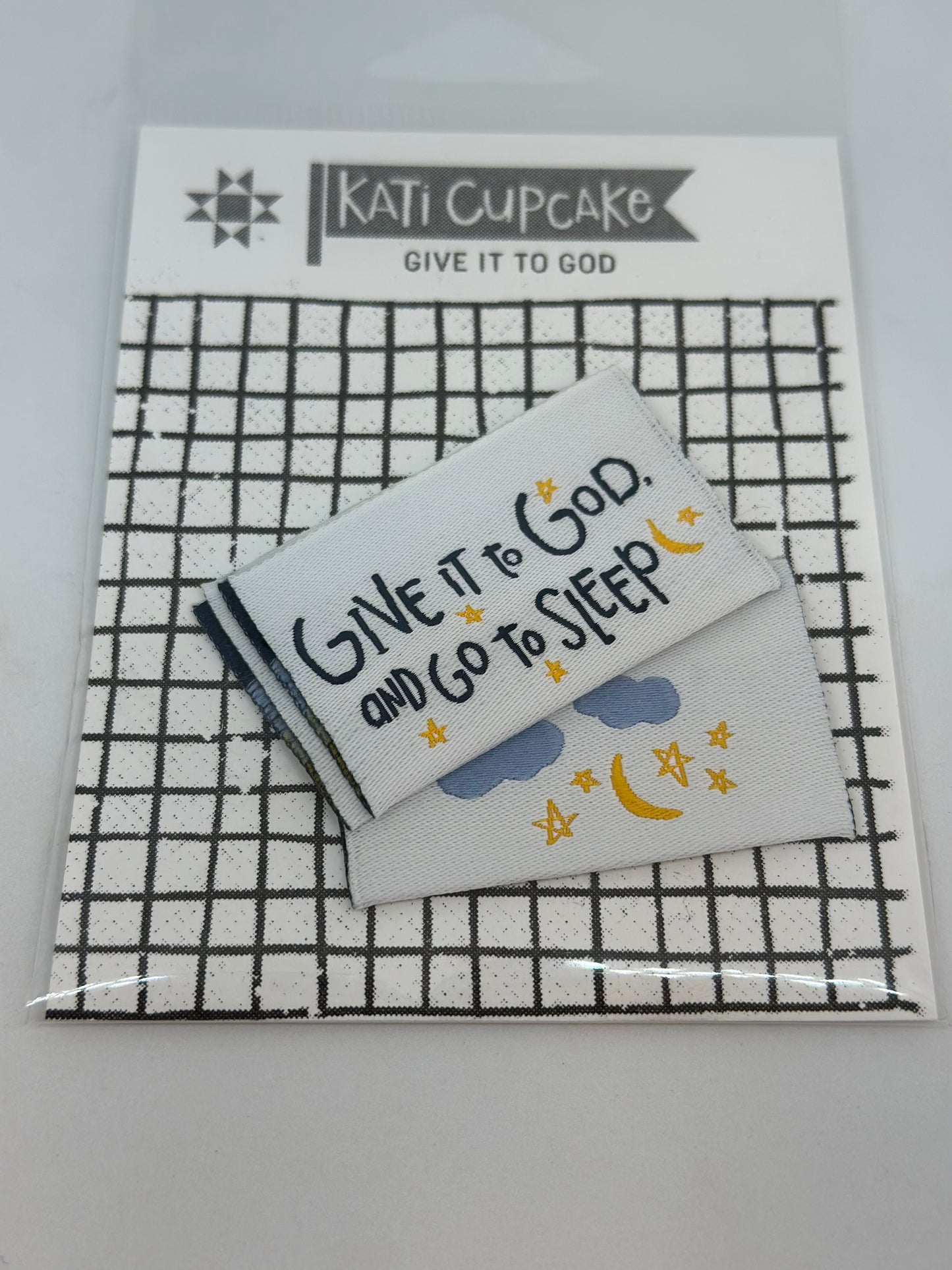 Kati Cupcake Give It to God Sew In Labels