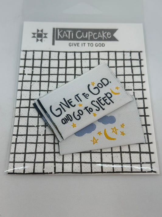 Kati Cupcake Give It to God Sew In Labels