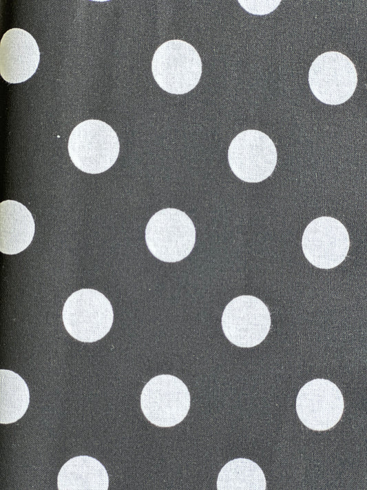 Large Dots on Black