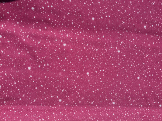 Stars and Snowflakes in Pink Christmas Village 53907-5 By Whistler Studios