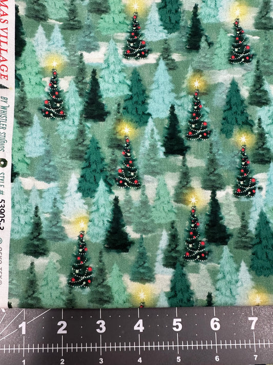 Christmas Village Winter Forest in Pine 53905-3