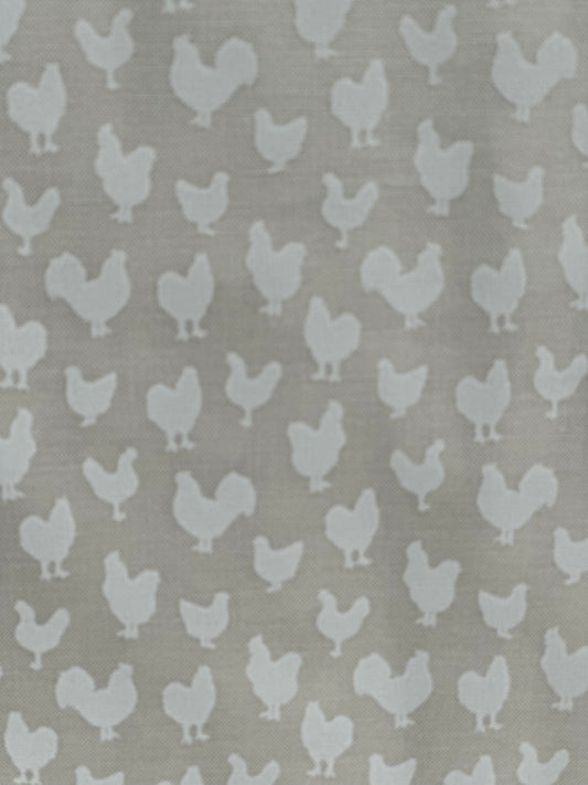 French Vanilla Linen Chicken Cotton 52653-1