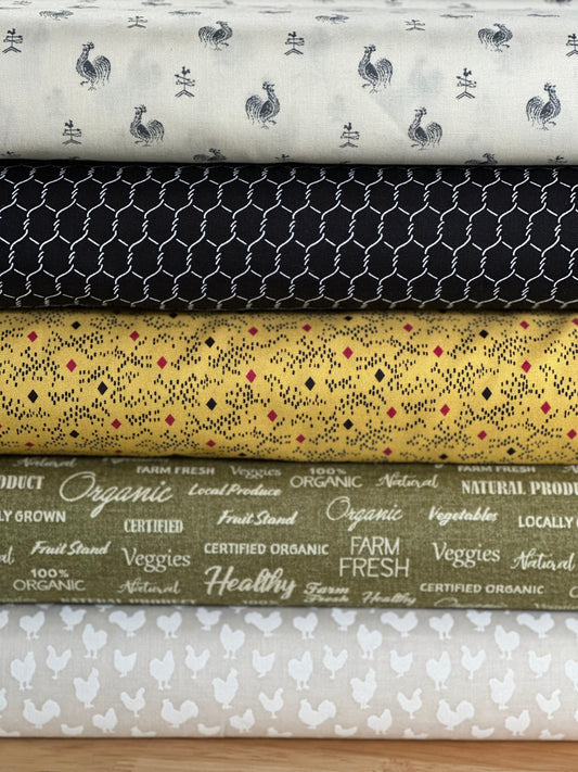 Chicken/Farmhouse Fat Quarter Bundle