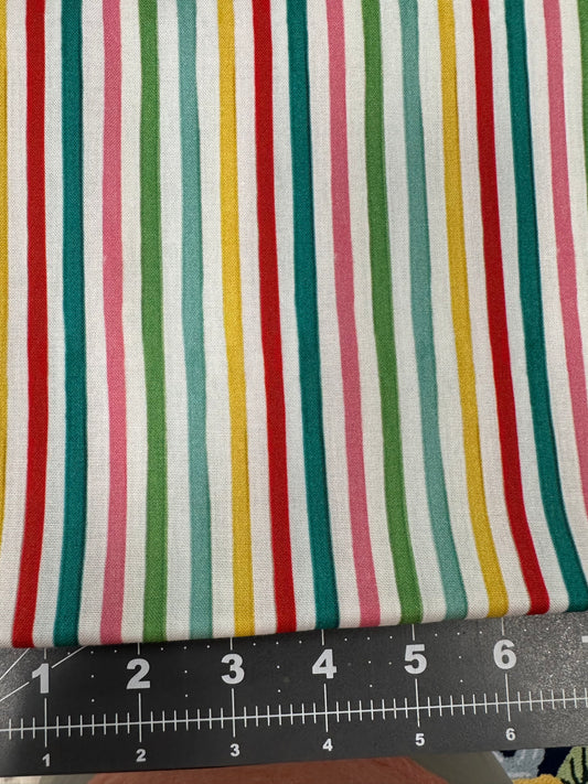 Christmas Village Festive Stripe by Whistler Studios 53909-8