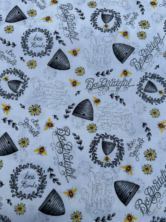 Hi Fashions Bee Grateful Cream 1435